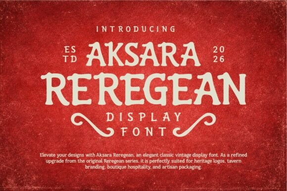 Aksara Reregean Font