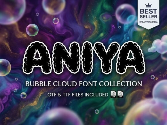 Aniya Font: Whimsical Display Type