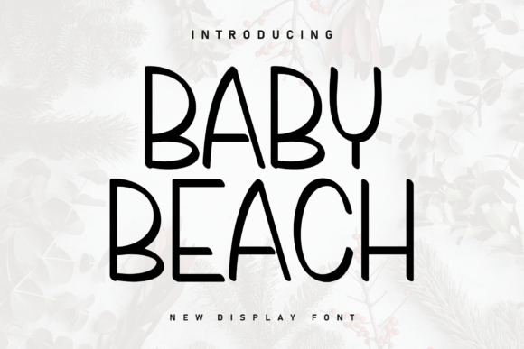 Baby Beach Font for Web Design