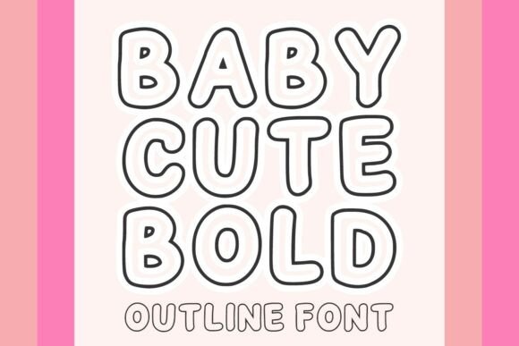 Baby Cute Bold Font