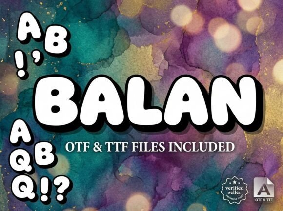 Balan Font for Editorial Design