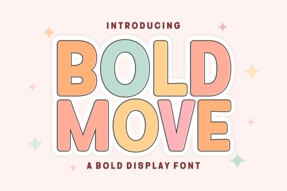 Bold Move Font for Business Branding