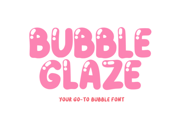 Bubble Glaze Font for Creative Projects