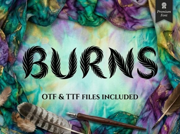 Burns Font: Organic Beauty in Typography