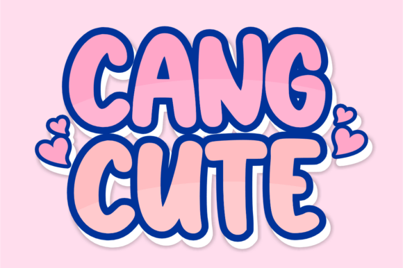 Cang Cute Font: Playful Typography for Designers