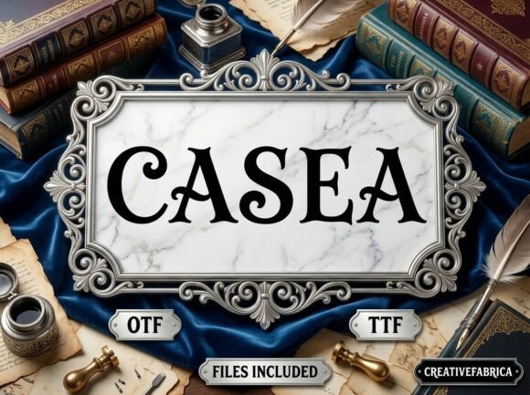 Casea Font: Timeless Elegance for Editorial Design