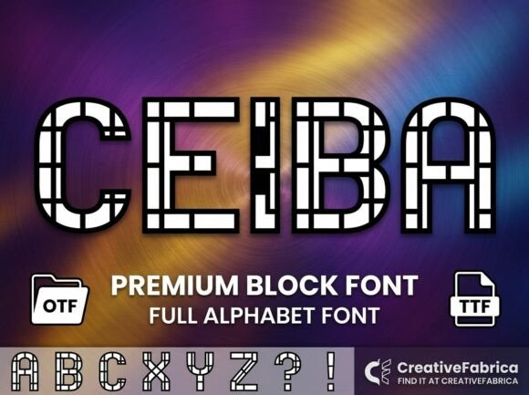 Ceiba Font for Creative Projects