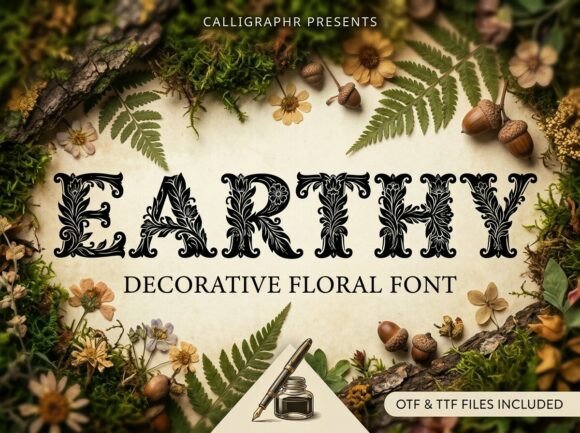Earthy: A Font for Magical Design