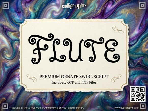 Flute Font for Creative Projects