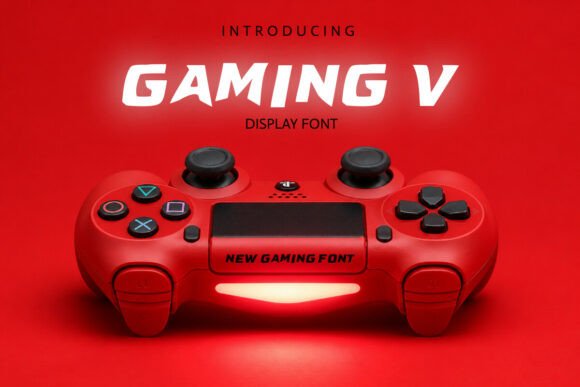Gaming V Font for Bold Branding