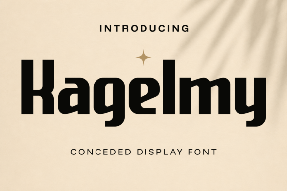 Kagelmy Font for Creative Projects