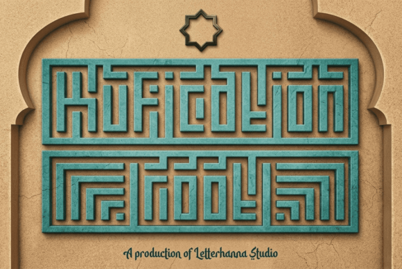 Kufication Root: A Bold Display Font
