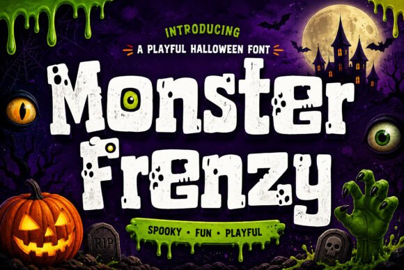 Monster Frenzy Font for Web Design