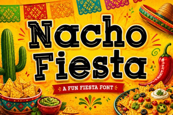 Nacho Fiesta Font for Bold Branding