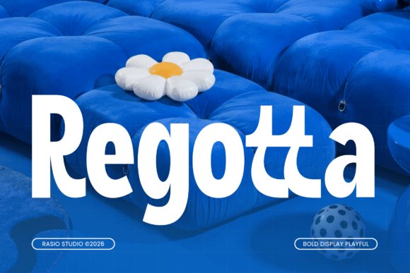 Regotta: A Bold Display Font for Web Design