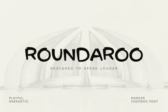 Roundaroo Font for Business Branding