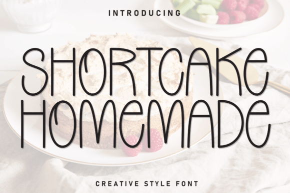 Shortcake Homemade Font