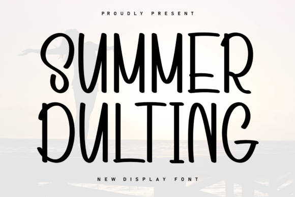 Summer Dulting Font for Creative Design