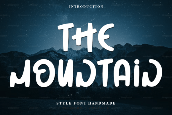 The Mountain Font