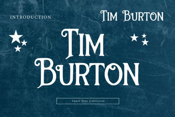 Tim Burton Font for Creative Projects