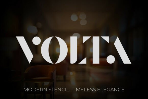 Volta: A Premium Display Font